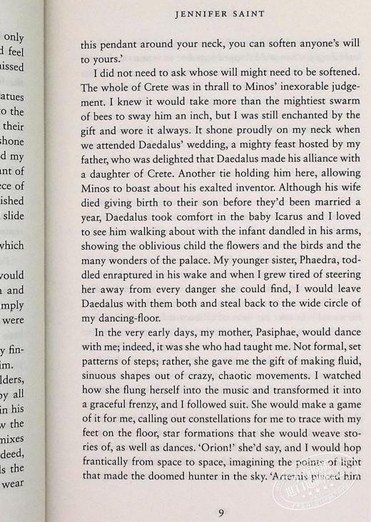 【中商原版】阿里阿德涅 英文原版 Ariadne  古代希腊神话 Jennifer Saint 商品图7