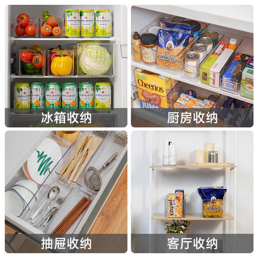 【自营】冰箱收纳盒食品级保鲜冷冻专用厨房水果蔬菜鸡蛋储物盒 商品图3