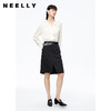 NEELLY纳俪商场同款秋季衬衫女单排扣长袖上衣百搭休闲简约通勤N22091B01129 商品缩略图1