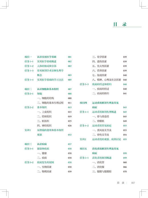 实用医学基础 第2版 全国中等卫生职业教育十四五规划教材 供药剂制药技术应用专业用 曲永松 人民卫生出版社9787117332606 商品图3