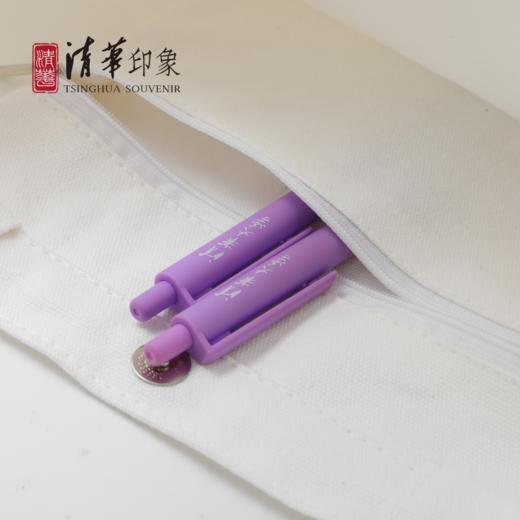 清华剪影两用帆布包 商品图4