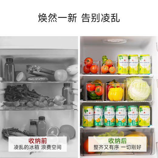 【自营】冰箱收纳盒食品级保鲜冷冻专用厨房水果蔬菜鸡蛋储物盒 商品图1
