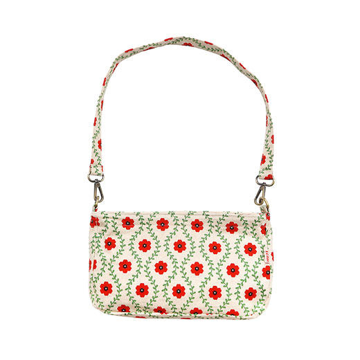 HUJI祤集Butter单肩包插画小红花 商品图3