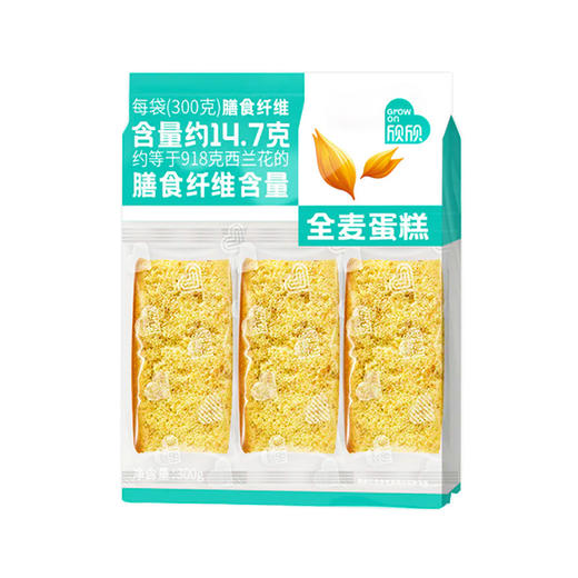 欣欣全麦蛋糕 300g 商品图0