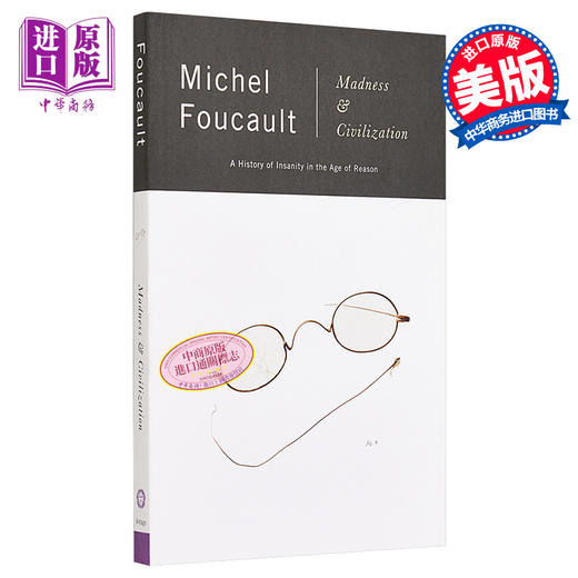 【中商原版】福柯 疯癫与文明 英文原版 Madness and Civilization A History of Insanity in the Age of Reason Michel Fo 商品图0