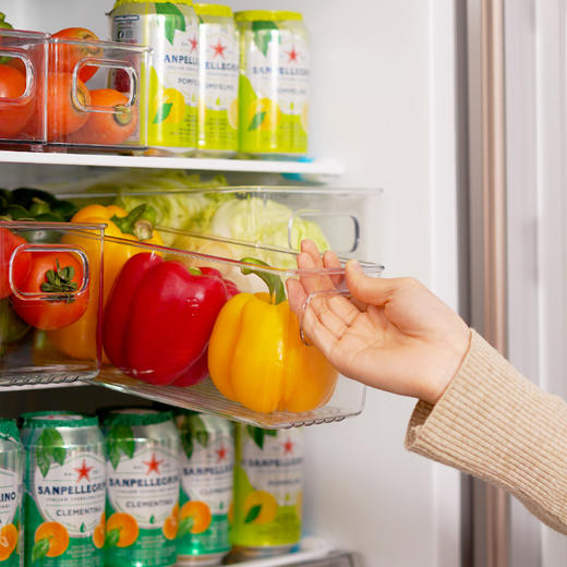 【自营】冰箱收纳盒食品级保鲜冷冻专用厨房水果蔬菜鸡蛋储物盒 商品图0