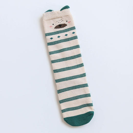 【3双装 防滑点胶 超柔触感 细腻柔软】2022秋冬新款宝宝过膝高长筒袜子婴幼儿童防滑底地板袜卡通点胶袜 商品图8