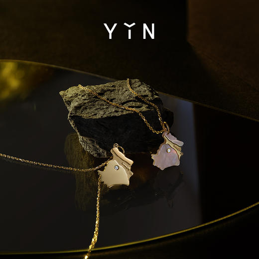 「驿」系列城市限定版-北京上海吊坠 18K金项链 商品图8