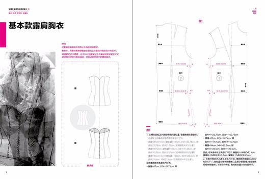 (仓发) 法国女装结构与纸样设计 5  胸衣·泳衣·针织衫·连袖衫/东华大学出版社/[法]多米尼克·佩朗/9787566919359 商品图2