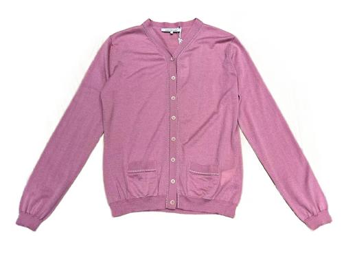 V领精纺羊绒女开衫 SJF17W008N 商品图1