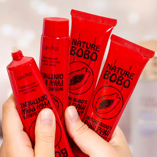 【超值2支装】澳洲进口 Nature BOBO 番木瓜膏 25g/支 润唇保湿 商品图3