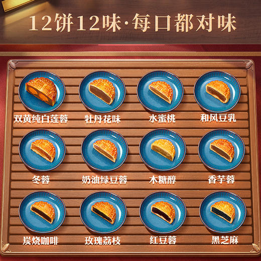 华美金秋颂福月饼礼盒810g 商品图6