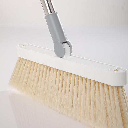 美丽雅家用时尚扫把厨房塑料笤帚单个软毛扫帚 商品图1