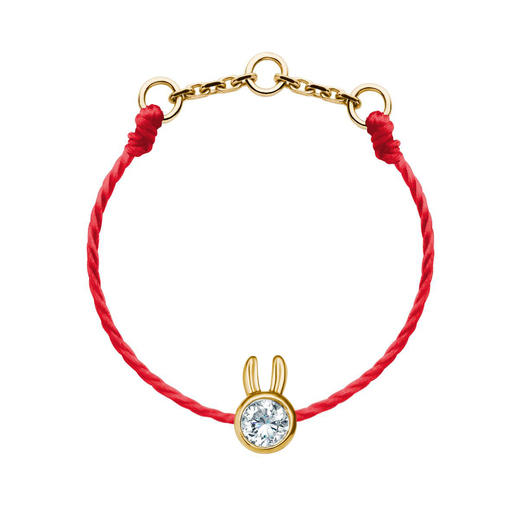 【定金】Mini Pure Rabbit-18K黄金 钻石 戒指［法国设计师］ 商品图0