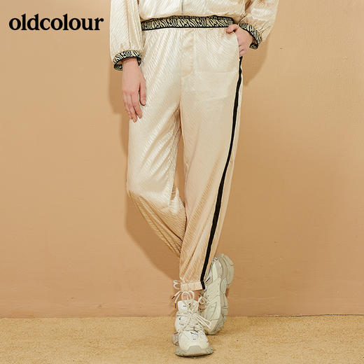 oldcolour2021秋季商场同款束脚休闲长裤女N31073142 商品图0