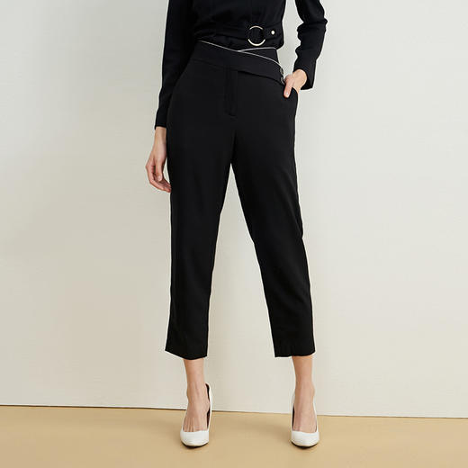 EITIE爱特爱新款小脚裤显瘦裤子6805501 商品图2