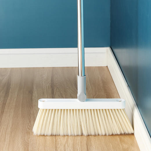 美丽雅家用时尚扫把厨房塑料笤帚单个软毛扫帚 商品图4
