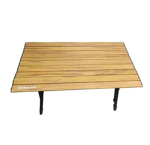 喜马拉雅蛋卷仿木纹铝桌HF200131 商品图0