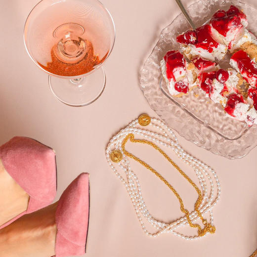 北京仓｜Barbóra-Athenian-缪斯金币 双层珍珠 项圈［希腊设计师] 商品图9