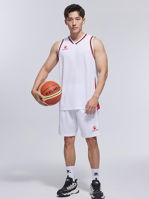 卡尔美篮球服运动套装男学生比赛训练透气定制团购球队队服 商品图7