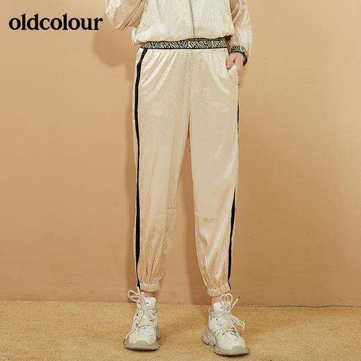 oldcolour2021秋季商场同款束脚休闲长裤女N31073142 商品图2