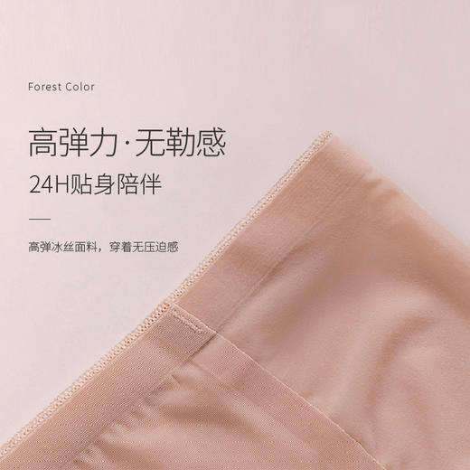 限时特惠6条【85-135斤】Basiclive 汉麻科技女款轻薄爽滑内裤 商品图4