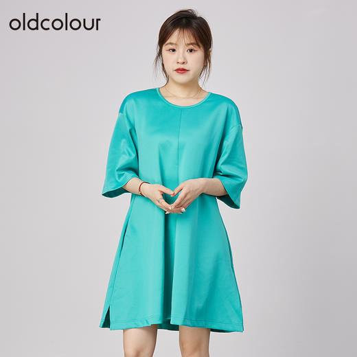 oldcolour2021秋季商场同款大码宽松显瘦连衣裙N31102134 商品图1