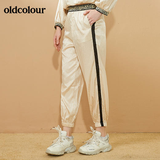 oldcolour2021秋季商场同款束脚休闲长裤女N31073142 商品图1