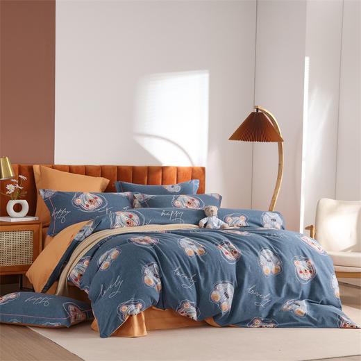 【门店同款】【天丝生态磨毛套件】新升级面料多种有益酶健康生态环保四件套 商品图10