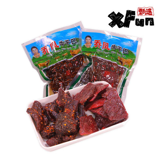 贵州铜仁特产江口传统手工乔凤牛干巴手撕牛肉 商品图0