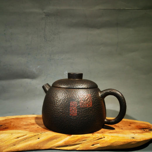 建水紫陶滇南陶韵纯手工制作陈七铭茶壶 商品图2