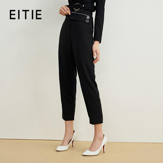 EITIE爱特爱新款小脚裤显瘦裤子6805501 商品图0