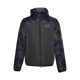 阿玛尼（Emporio Armani）男装 男士休闲运动长袖连帽外套 98078