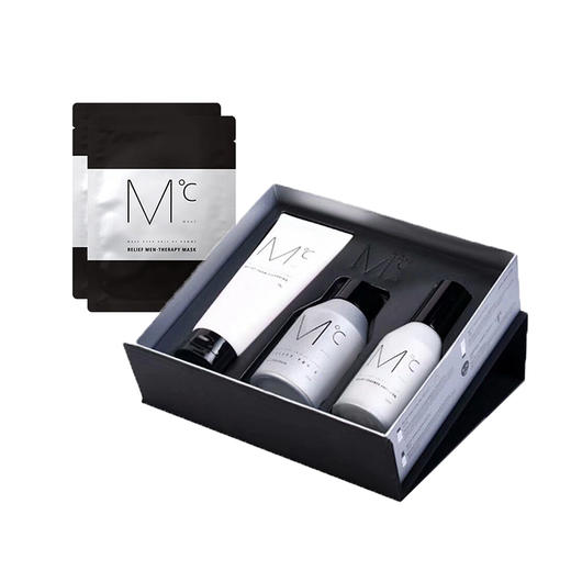 MdoC蒙度士 男士保湿舒缓三件套(洗面奶150g+须后水150ml+保湿乳100ml+保湿面膜2片） 商品图0