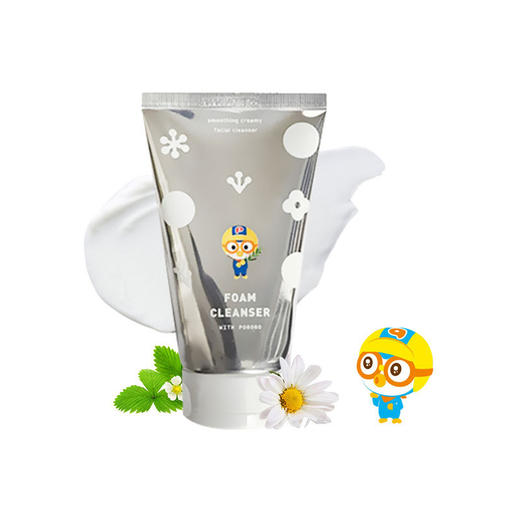 Pororo啵乐乐 温和洁净泡沫洗面奶 120g/支 商品图1