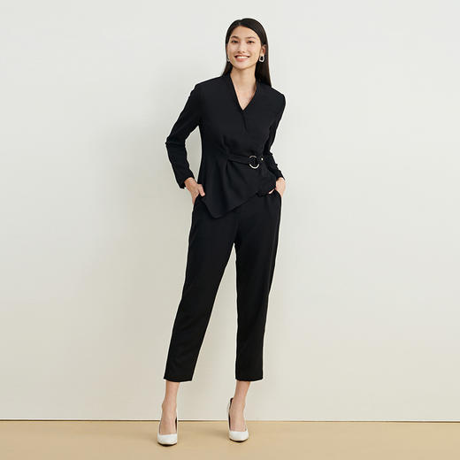 EITIE爱特爱新款小脚裤显瘦裤子6805501 商品图1