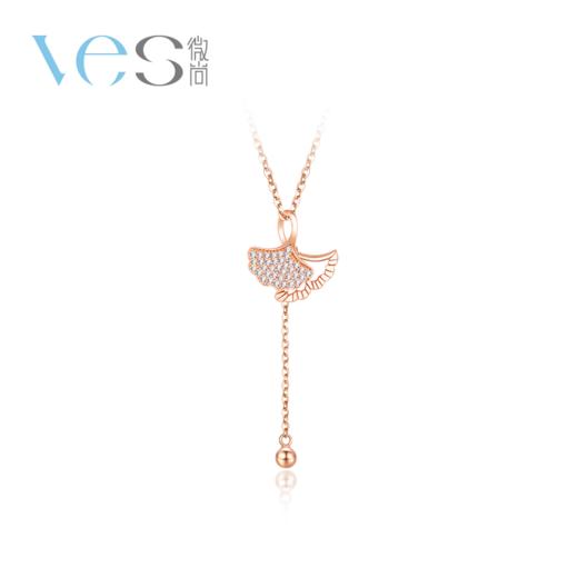 小杏运银925圆珠流苏套链 商品图6