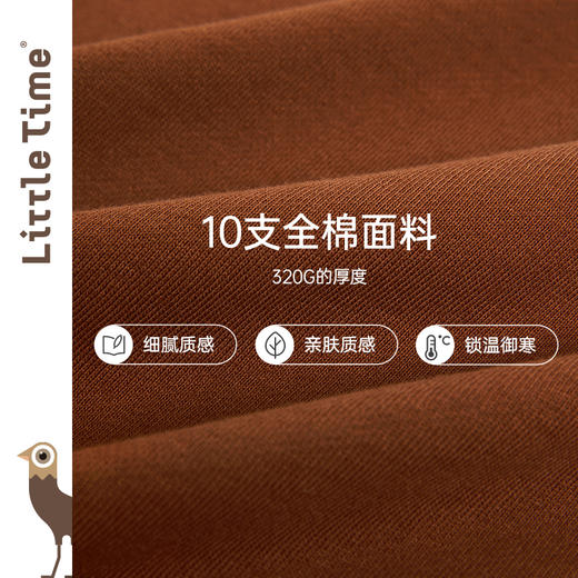 littletime女童连衣裙2022春秋新款女大童森系复古泡泡袖绣花长裙 商品图3