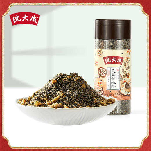 沈大成黑芝麻核桃粉无添加蔗糖258g 商品图0