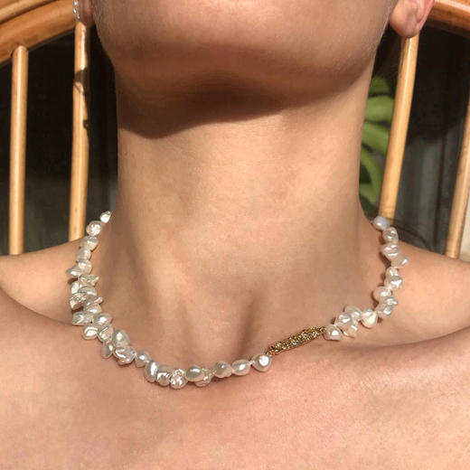 北京仓｜Barbóra-Ambrosia-永恒与希望 珍珠 项链［希腊设计师] 商品图2