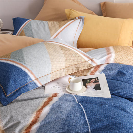 【门店同款】【天丝生态磨毛套件】新升级面料多种有益酶健康生态环保四件套 商品图8