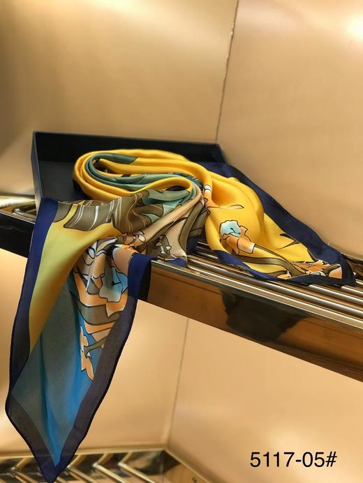 优品堂《织锦方巾》手感丝方巾 商品图7