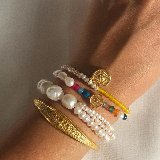 北京仓｜Barbóra-Sun Paradise-珍珠 手链［希腊设计师] 商品图3