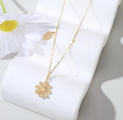 六福 小雏菊项链 商品图0