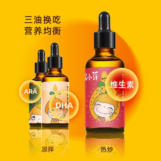 窝小芽食用油组合装   有机核桃油+有机亚麻籽油+芝麻牛油果油 商品图5