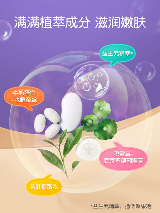 英氏儿童洗发水沐浴露二合一婴幼儿宝宝洗发泡泡浴小奶泡慕斯保湿6971892081825 6971892081733 6971892082051 商品图4