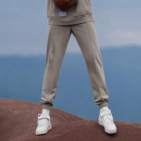 0.1% UZIS长裤男运动针织秋季篮球训练经典宽松健身休闲裤[切割]