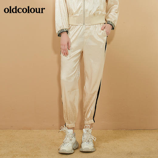 oldcolour2021秋季商场同款束脚休闲长裤女N31073142 商品图4