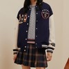 【赵露思同款棒球服】2022秋季新款学院风卡通刺绣复古宽松棒球服外套！ 商品缩略图0