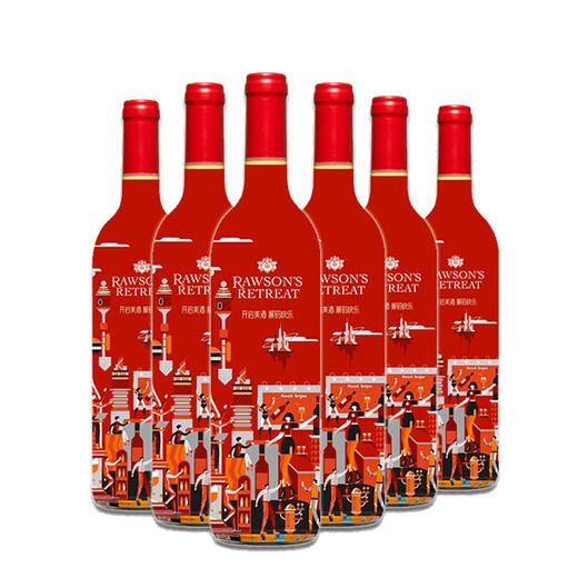 洛神山庄 1845设拉子赤霞珠插画师版 干红葡萄酒750ml*1瓶/6瓶 商品图3